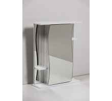 Зеркало шкаф для ванной Лилия-50 Белый