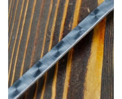 Шампур нержавеющая сталь с деревянной лакированной ручкой ШАР малый 2,5*10*400 мм