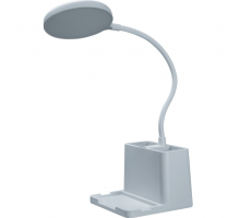 Светильник настольный влагозащита NDF-D047 5W-MK-WH-LED на основании, белый